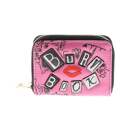 Loungefly Pink Mean Girls Key & Card Holder - Picture 2 of 3